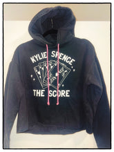 Load image into Gallery viewer, &quot;The Score&quot; Cropped Hoodie
